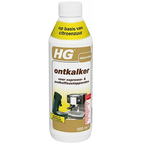 Hg Entkalker Espresso Kaffeepadmaschinen Zitronensäure 0,5l