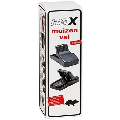Hg x Mausefalle 2 Stück