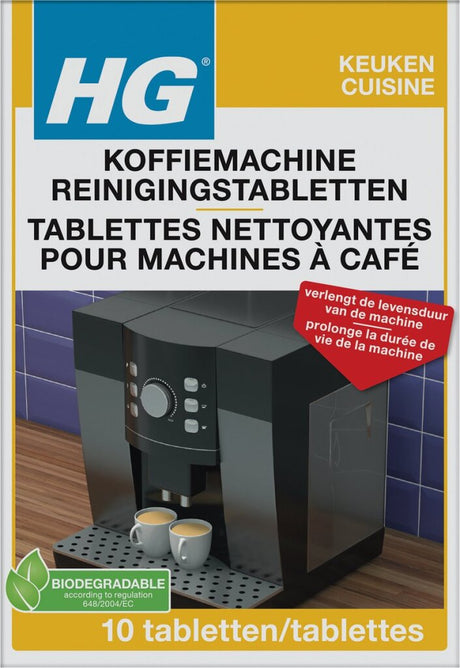 Hg-Kaffeemaschinen-Reinigungstabletten
