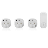 SmartWares Mini Switch Set für innerhalb von 8x5,5 x 5,5 cm weiß