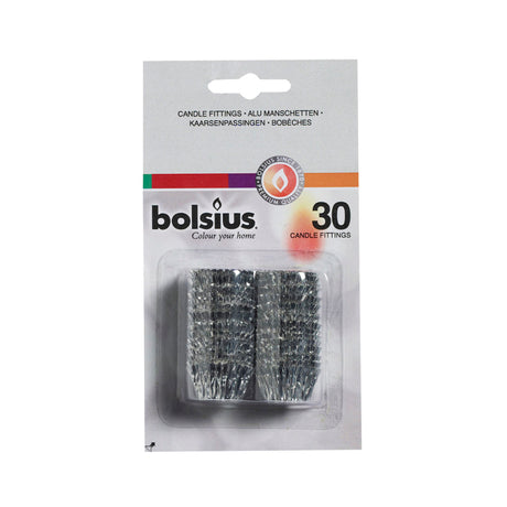 Bolsius-Kerzenzubehör-Blister mit 30 Stück