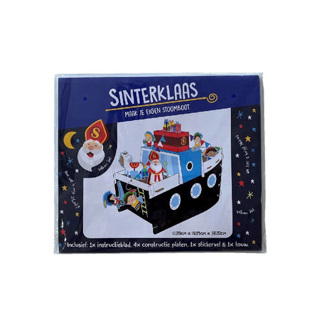 Einfache Sinterklaas bauen Ihr eigenes Dampfschiff