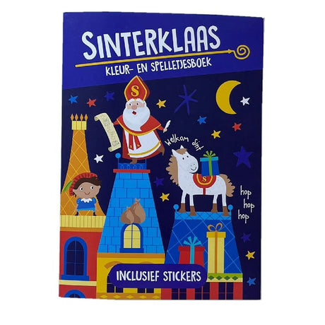 Grundlegendes Sinterklaas-Mal- und Aktivitätsbuch