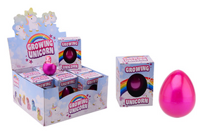 Johntoy-Ei mit wachsendem Einhorn in Box. 3+