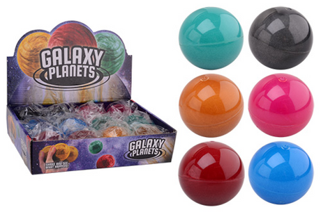 Johntoy John Toy Galaxy Glitzerkugel 65 mm