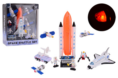 Johntoy Space Shuttle-Set groß mit Licht und Ton