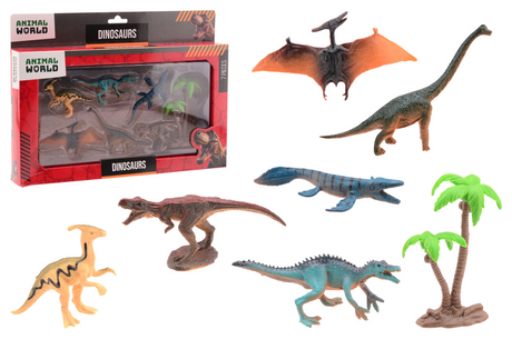 Johntoy Tierwelt – Dino-Spielset, 7-teilig.