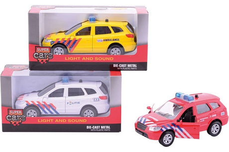 Johntoy Superautos, Druckguss, Rettungsdienste – Krankenwagen