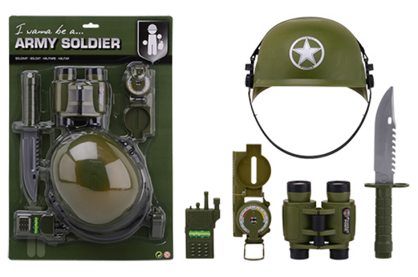 Johntoy Army Forces-Spielset auf Karte