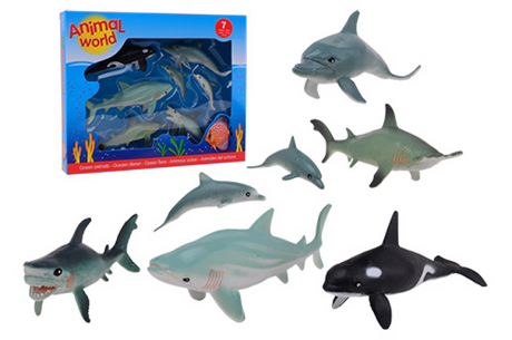 Johntoy Ocean Dieren Giftbox, 7st.
