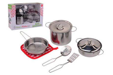 Johntoy Home Küchenpfannen-Set, 8-teilig.