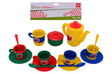 Johntoy home and kitchen thee set 17-delig in zak
