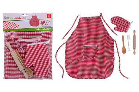 Johntoy Home Kitchen Chef-Spielset Deluxe
