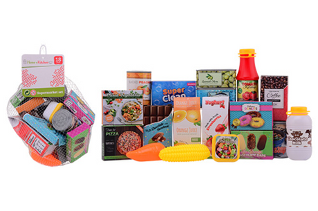 Johntoy Home Shopping Supermarkt Speelset, 18dlg.