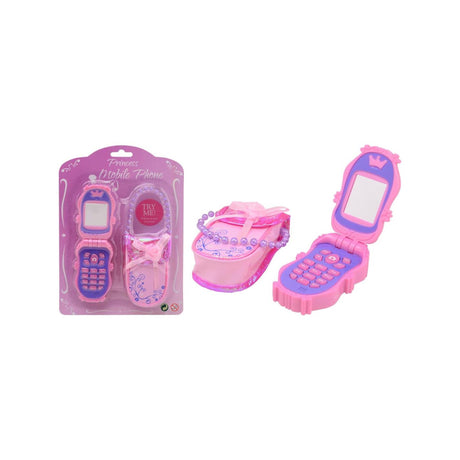 Johntoy Prinzessinnen-Handy mit Tasche
