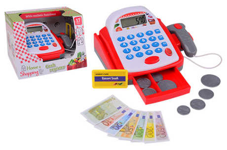 Johntoy Home-Shopping-Registrierkasse mit Licht und Ton