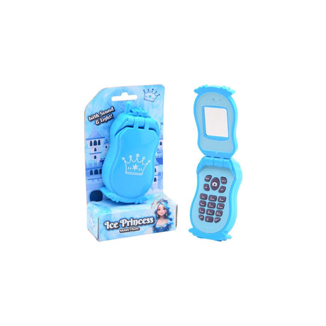 Johntoy Spielzeugtelefon Eisprinzessin auf Karte – fantasievolles Rollenspiel.