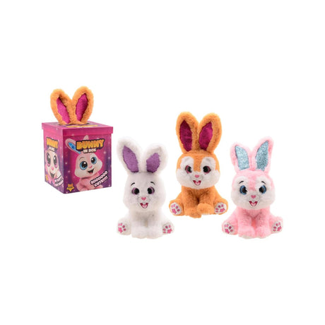 Johntoy Überraschungskuscheltier Hase in Box