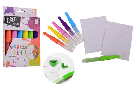 Johntoy Crea Kids Blaaspennen, 6st