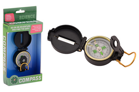 Johntoy Wissenschafts-Explorer-Kompass in Box