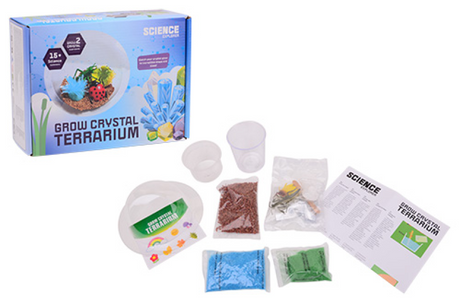 Johntoy Science Explorer baut Ihr eigenes Kristallterrarium