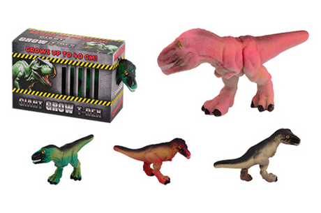 Johntoy riesiger wachsender Dinosaurier in Box. 3 a