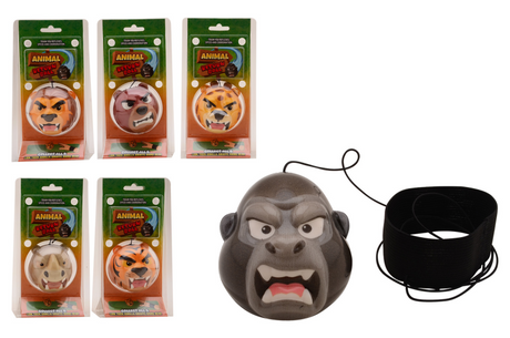 Johntoy Wurf- und Fangspiel Angry Animal 4-fach sortiert