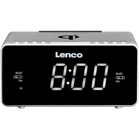 Lenco cr-550 Radiowecker Silber