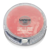 Lenco Lenco CD-012TR Tragbarer CD-Player mit Ladefunktion, transparent