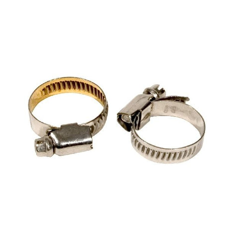 Schlauchschelle für den Außenbereich, 16–27 mm, 2 Stück