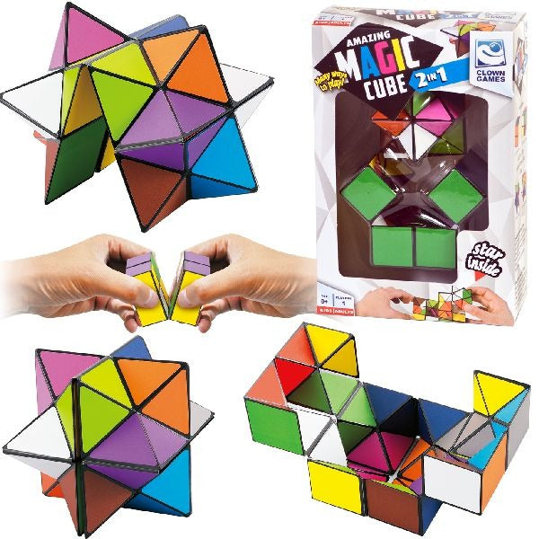 Clownspiele Clown Zauberwürfel 2-in-1