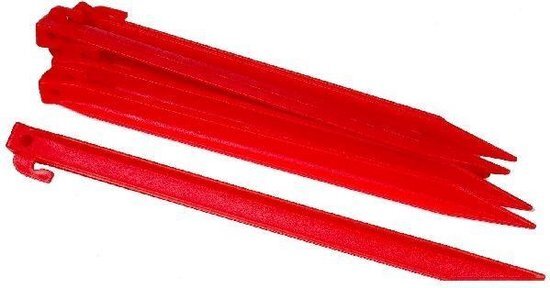 Outdoor-Zeltheringe Kunststoff 30 cm 6 Stück