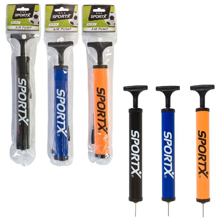 Sportx Ballpumpe mit Adapter und Metallnadel 30 cm
