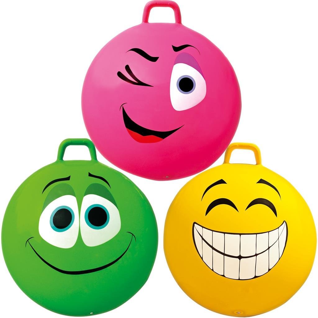 Summertime Skippy Buddy Skippy Ball mit Gesicht 65cm