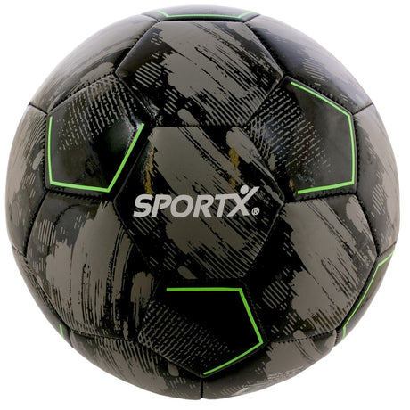 Sportx Fußball grau schwarz 330-350gr