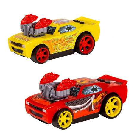 Einfaches Flame-Racer-Auto + Licht und Sound