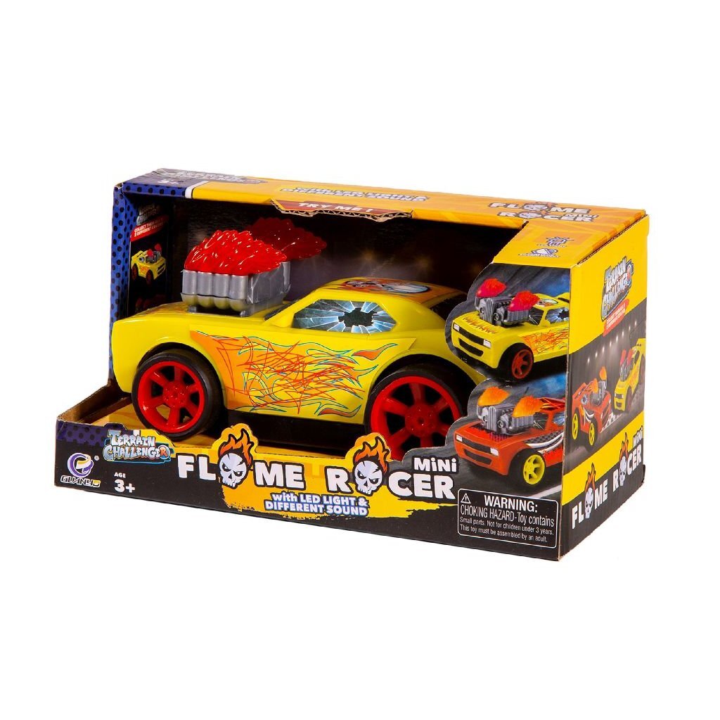 Einfaches Flame-Racer-Auto + Licht und Sound