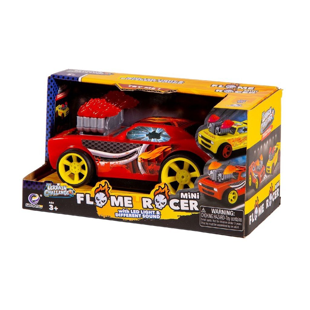 Einfaches Flame-Racer-Auto + Licht und Sound