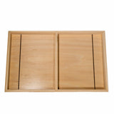 Einfaches Speed-Shuffle-Spiel aus Holz