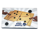 Einfaches Speed-Shuffle-Spiel aus Holz