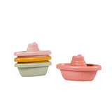 Little Dutch 4 Badeboote-Set rosa