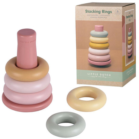 Rubo Toys Little Dutch Stapelringe rosa