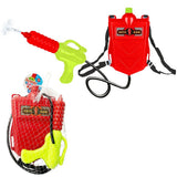 Summertime Feuerwehr Wasserpistole 2000 ml rot gelb
