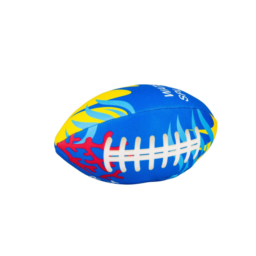 Summertime Summertime Mini-Rugbyball für weiches Wasser, Gelb, Blau