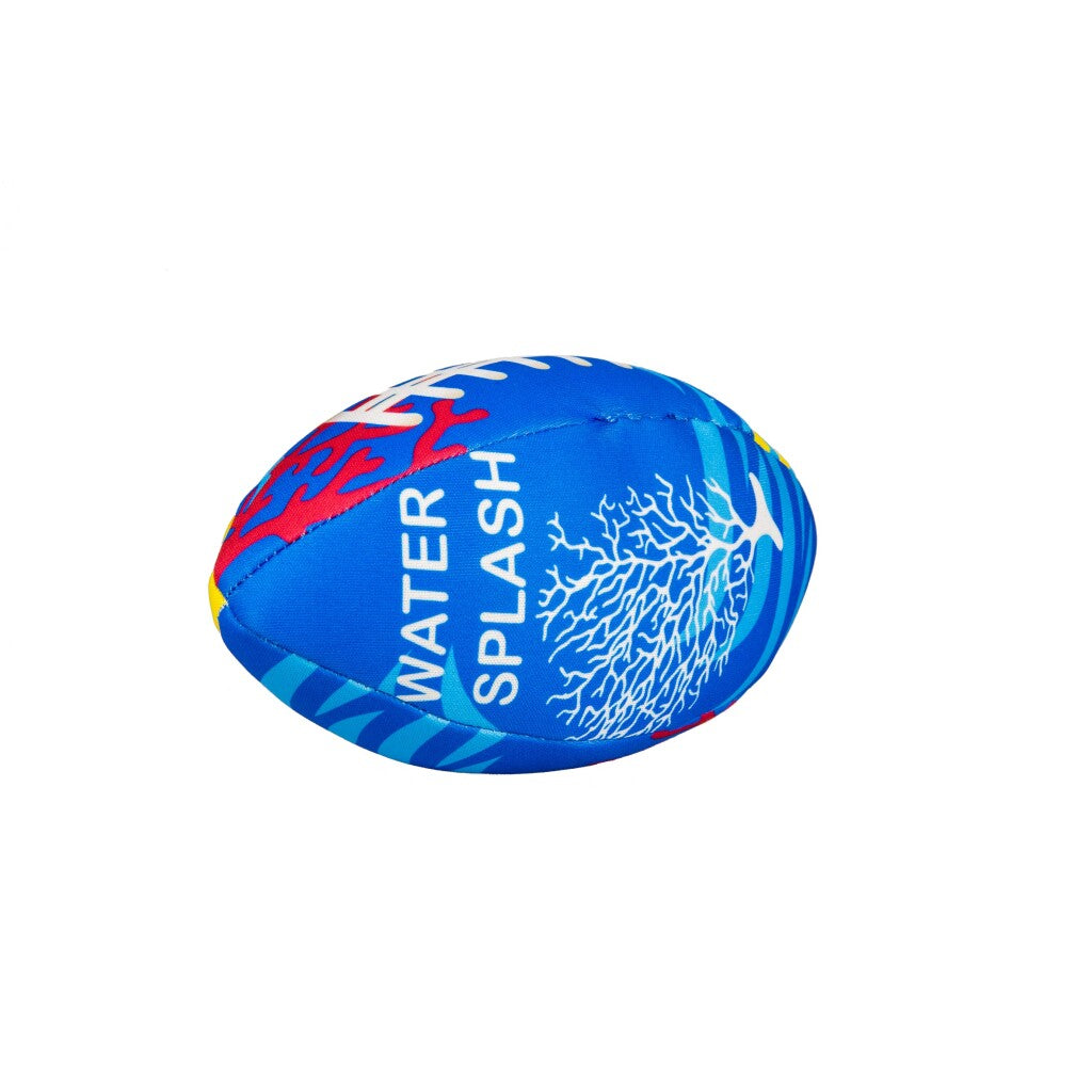 Summertime Summertime Mini-Rugbyball für weiches Wasser, Gelb, Blau