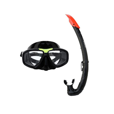 Sportx Erwachsene Schnorchelset 5 Sterne schwarz