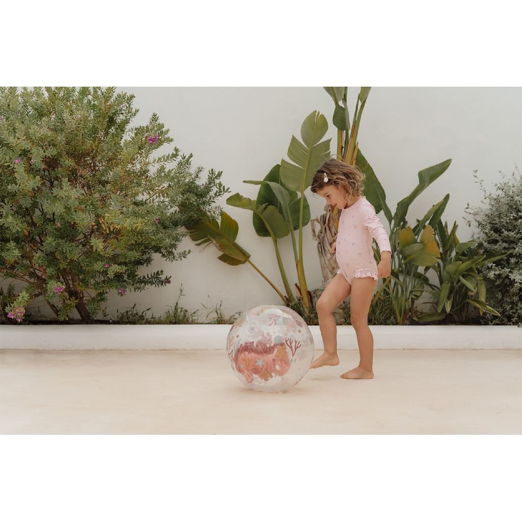 Little Dutch Ocean Dreams Strandball 3D-Figur rosa