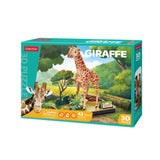 Kubisches lustiges 3D-Puzzle Giraffe 43 Teile