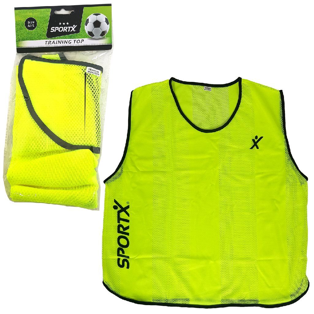Sportx Trainingsweste m l gelb