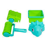 Sommerliches Dino-Sand-Set 4in1 in verschiedenen Farben